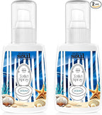 Toilet Spray, Ocean Scent, Eliminates Bathroom & Toilet Odors, Travel Size Air Freshener Spray, 2 Fl.Oz(2 Pack)