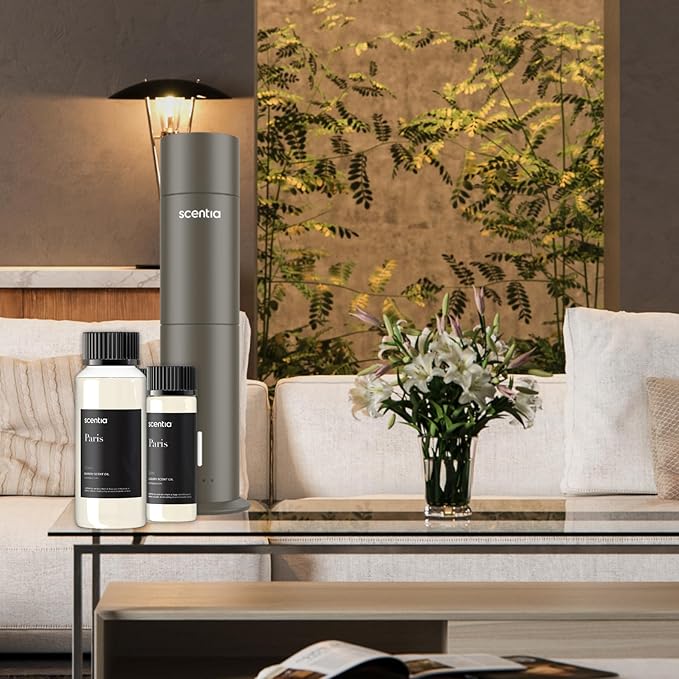 Hotel Fragrance Oil Inspired by The Hotel Costes - 120 mL 4.06 fl oz - Refill Diffuser Oil Blend Rose, Clove & Sandalwood Notes for Aromatherapy Diffusers - Paris