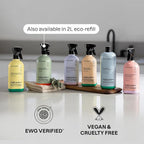 ATTITUDE All-Purpose Cleaner Spray, Plant-Based Ingredients, EWG Verified, Streak Free, Ammonia Free, Removes Fingerprints, Dust and Dirt, Sage & Orange, 26 Fl Oz