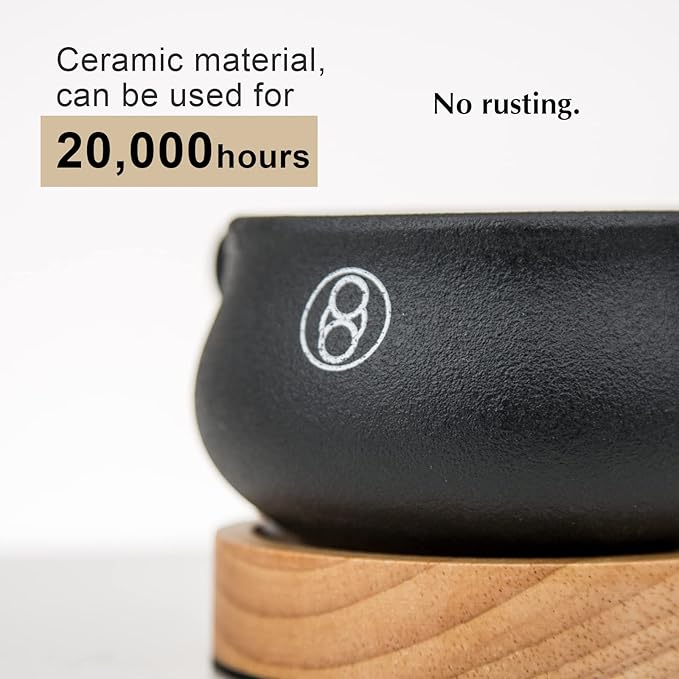 Electric Incense Burner with Timer, Frankincense Resin Burner, Oud Bakhoor Burner, Charcoal Free Quick How-to, Made Easy, No Open Flame, Eliminate Fire Hazards, Safer