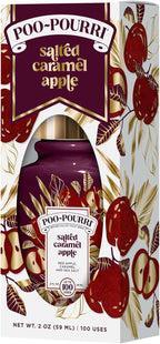 Poo-Pourri Before-You-Go Toilet Spray, Salted Caramel Apple, 2 Fl Oz – Caramel, Red Apple and Sea Salt