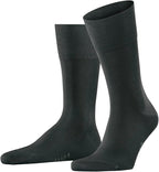 FALKE Men's Tiago Dress Socks, Sustainable Cotton, Crew, 1 Pair