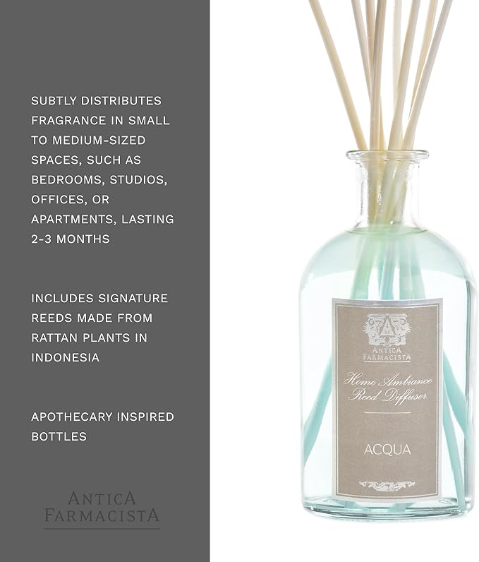 Antica Farmacista Home Ambiance Diffuser, Acqua, 8.45 Fl Oz