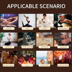 Cast Iron Incense Burner - 4 in 1 Incense Holder Burner Set, Three-Legged Incense Ash Catcher with Lid for Rituals, Decoration, Etc（Large）