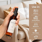 Eucalyptus Linen and Room Spray, Fragrant Room Spray, Odor Eliminator, Long Lasting Air Fresheners for Home, Bedding, Fabrics, 8.12 fl oz