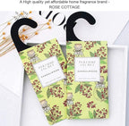 Large 12 Packs Sandalwood Hanging Closet Deodorizer Air Freshener Long Lasting Scented Sachets Smell Goods for House