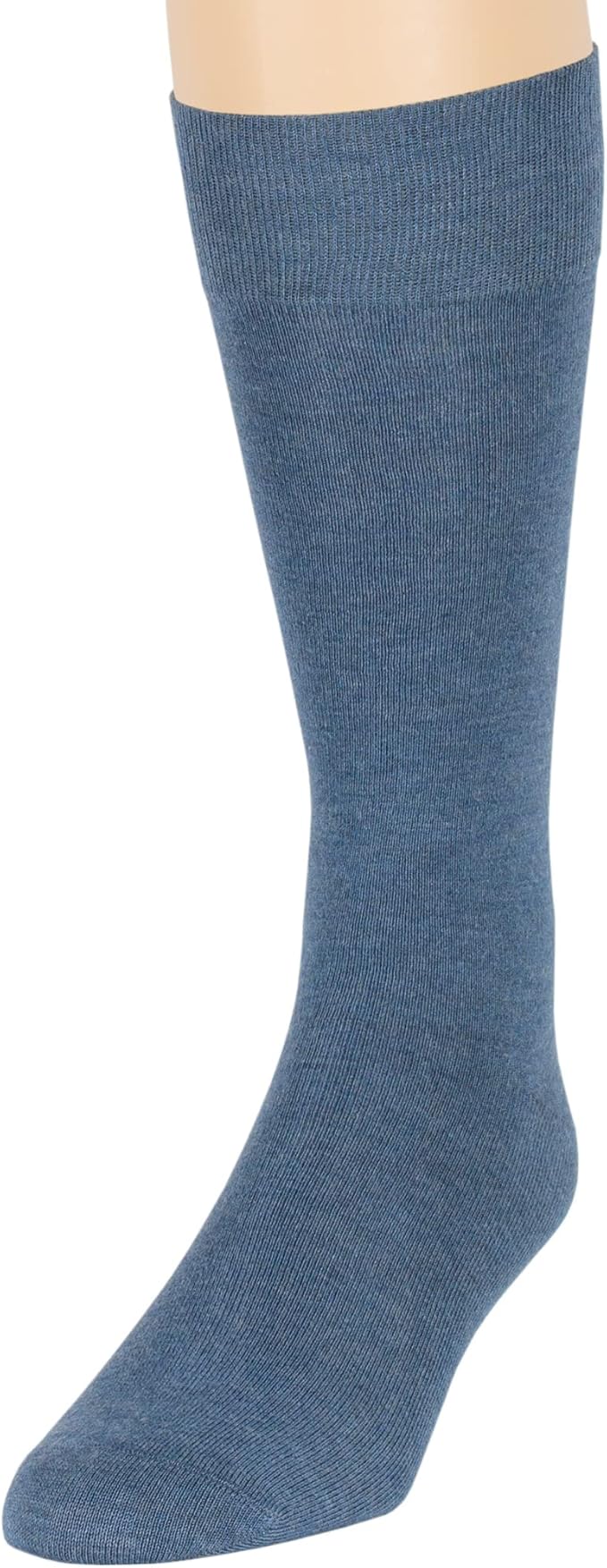 7BigStars Mens Dress Socks – 4 Pack Bamboo Crew Fit, Solid or Patterned, Thin Seamless Breathable Business