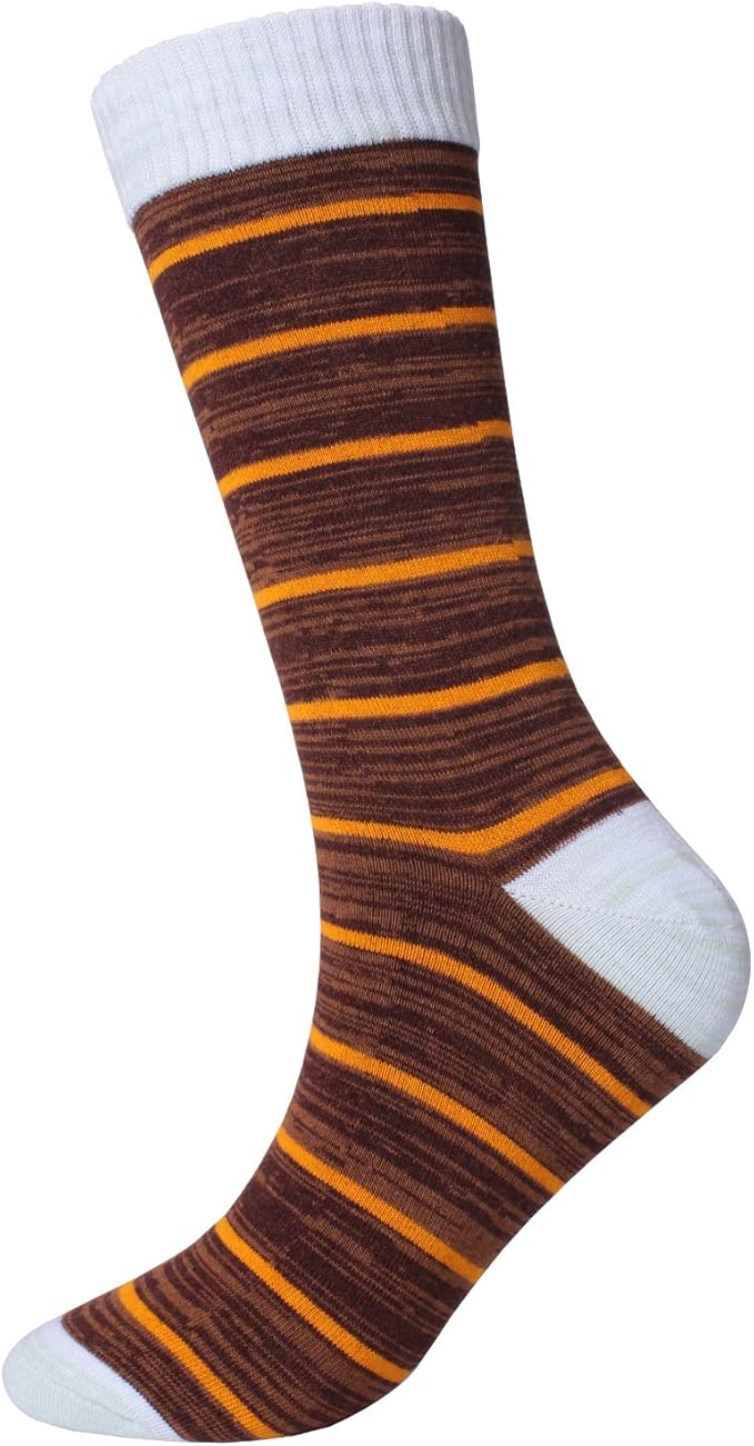 DRASEX Men's Dress Socks Funky Colorful Pattern Cotton Novelty Casual Crew Socks