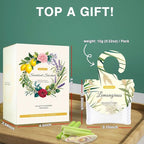 15 Packs Lemongrass Scented Sachets Bag for Drawers and Closets, Air Freshener for Home Fragrance Sachet, Long-Lasting Hanging Closet Deodorizer Smell Goods for House