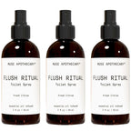 Muse Apothecary Flush Ritual - Aromatic & Refreshing Toilet Spray, Use Before You Go, 2 oz, Infused with Natural Essential Oils - Fresh Citrus, Pack of 3