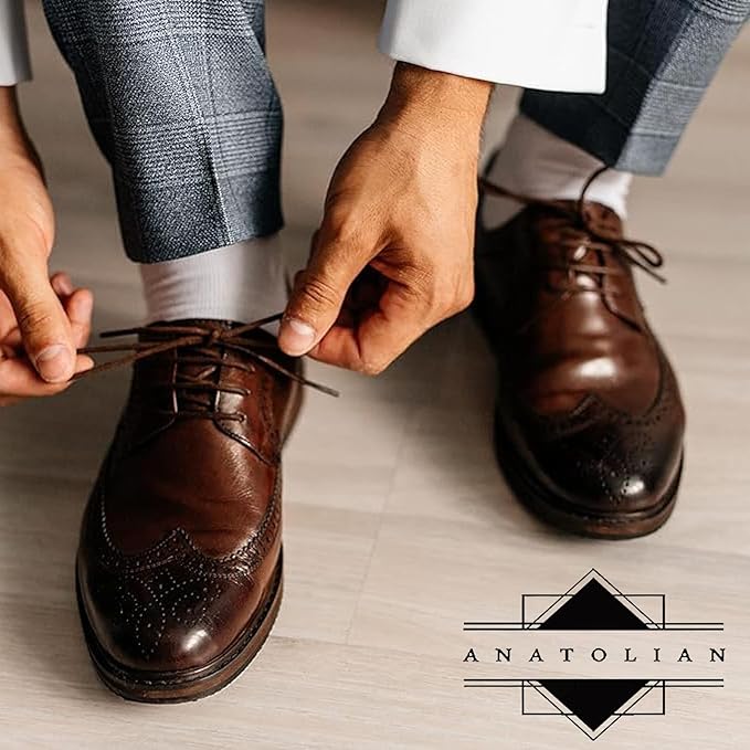anatolian DRESS SOCKS Natural Comfortable Soft Classy - Made In TURKEY for Men Women Dress or Casual Footwear
