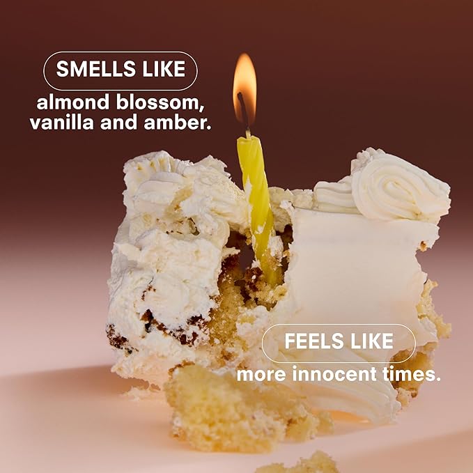 Boy Smells So Vanilla Candle - 8.5 oz - Aromatic Candle for Home with Almond Blossom, Vanilla and Amber - Up to 50-Hour Burn - Cotton Wick