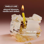 Boy Smells So Vanilla Candle - 8.5 oz - Aromatic Candle for Home with Almond Blossom, Vanilla and Amber - Up to 50-Hour Burn - Cotton Wick