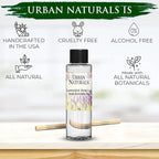 Urban Naturals Lavender Vanilla Scented Oil Reed Diffuser Refill and Reed Sticks – Lavender Blossom, Creamy Vanilla, White Woods and Sugared Musk, 4 oz (2 Pack)