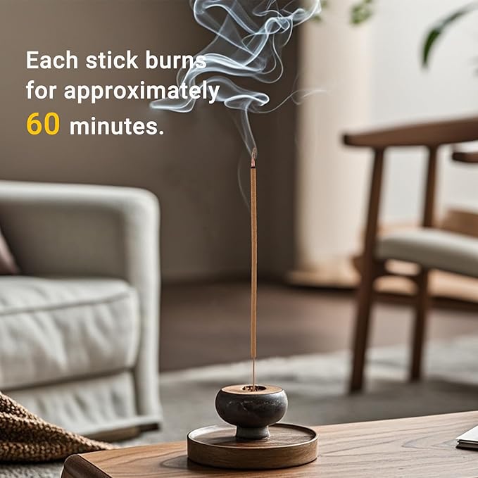 Balsam fir Incense Sticks (50 Sticks), 100% Natural sustainably harvested Balsam fir, Suitable for Yoga, Meditation, Relaxation, and Spiritual Purification