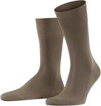 FALKE Men's Tiago Dress Socks, Sustainable Cotton, Crew, 1 Pair