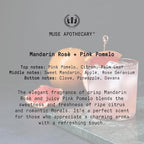 Muse Apothecary Flush Ritual - Aromatic & Refreshing Toilet Spray, Use Before You Go, 8 oz, Infused with Natural Essential Oils - Valentine's Day Gift - Mandarin Rosè + Pink Pomelo, Pack of 3