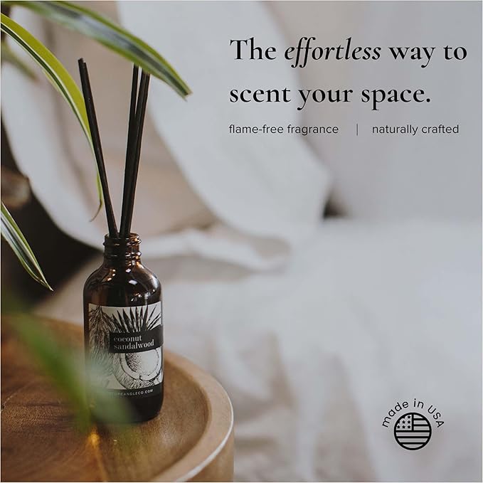 BROKEN TOP Natural Reed Diffuser Set (Coconut Sandalwood)