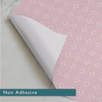 Fragrant Scented Drawer Liners in a Geometric Print (Folded) | Natural | Pack of 5 Sheets | Contains Essential Oils | Made in The UK (Helebore Pink | Neroli & Bergamot, Folded)