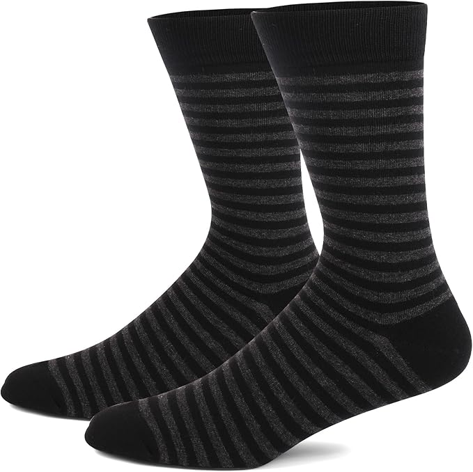 HHX YONLEE Dress Socks 5/6/10 Pairs Crew Argyle Colorful Cotton Novelty Casual Happy Fun