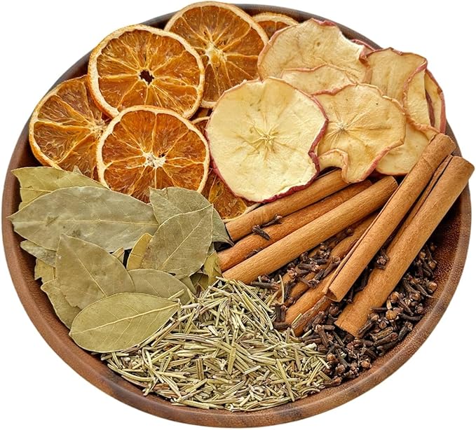 Simmering Potpourri- Apple, Orange, Clove, Cinnamon, Rosemary & Bay Leaf, Fall Scents Fragrance Stovetop Potpourri, Perfect Christmas Blend House Warming Hostess Gift (Abundance)