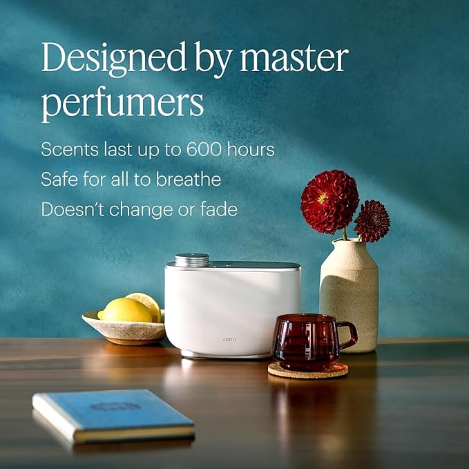 Aera Mini Linen Home Fragrance Scent Refill, Clean Formula with Notes of Bright Citruses, and Juniper Berries Frolic with Delicate Florals - Works with Aera Diffuser