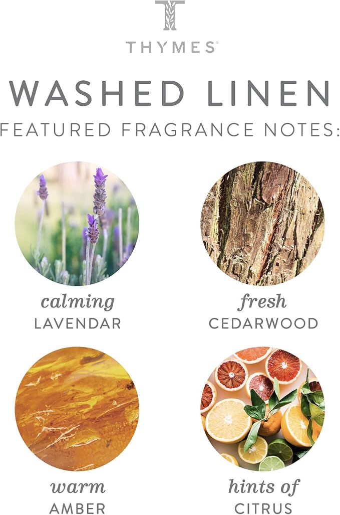 Thymes Fragrance Mist - 3 Oz - Washed Linen