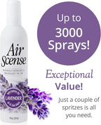 Air Scense Essential Oil Air Freshener - Lavender Scent - Non-Aerosol - 7 fl oz | Refreshing, Long-Lasting Scent | Eco-Friendly | Exceptional Value| Single Can
