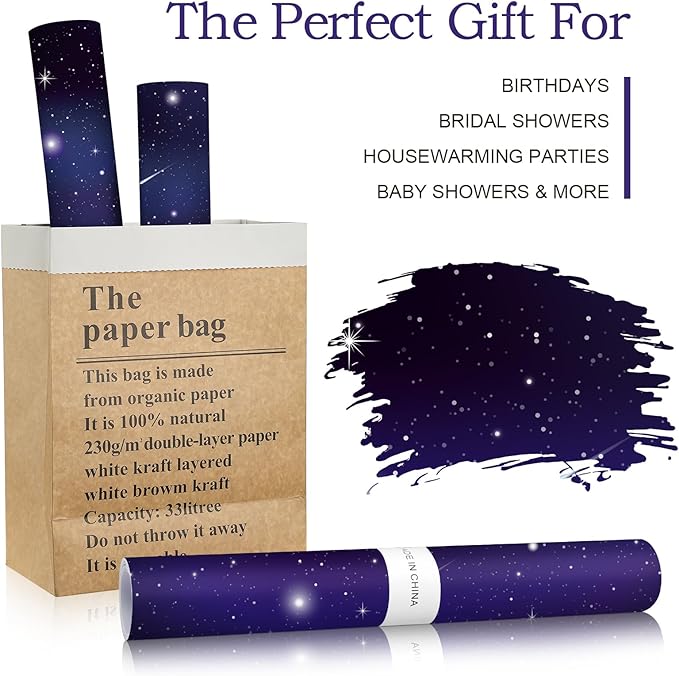 10 Sheets Drawer Liners for Dresser Scented Drawer Liners Non Adhesive Scented Paper for Fragrant Home Shelf Closet (Linen,Starry Sky)