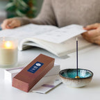 Asayu Japan Incense Sticks Assortment - 5 Floral Fragrances, 20g, 100% Made in Japan Incense Sampler Variety Pack - for Yoga, Zen Meditation & Relaxation