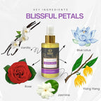 Natural Floral Aroma Room Spray with Pure Floral Essential Oils|Transformative & Ethereal Scent for Living Spaces|No Synthetic Fragrance|Long-Lasting,Mood-Lifting Air Freshener|3.4 fl oz (100ml)