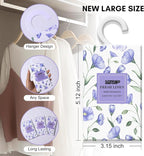 MYARO Large 12 Pcs Linen Scented Sachets for Drawer and Closet, Long-Lasting Sachets Bags Air Freshener Fresh Scents, Hanging Potpourri Bags Home Fragrance for Lover