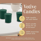 Mister Candle Tranquil Harmony Collection, Handmade Scented Votive Candles Bulk, Aromatherapy Candles with Soy Wax and Essential Oils, Made in USA, (Set of 9, Rosemary Sage)