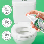 Toilet Spray, Eucalyptus, Bathroom Odor Deodorizer, 2Oz Each Travel Size Air Freshener, 2 Count