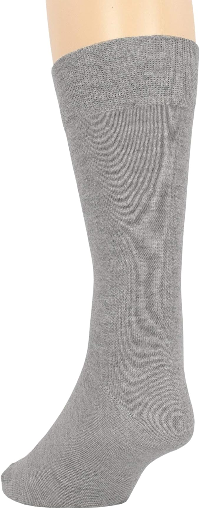 7BigStars Mens Dress Socks – 6 Pairs Crew, Soft Stay Up, Cotton Comfort for Business, Office, Big and Tall, Breathable