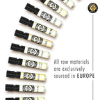 Schwarzlose Reed Diffuser Sticks with Refreshing and Long Lasting Aroma - Air Fresheners Stick for Home Fragrance - Easy to Use - Black - 8 Pc