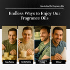 P&J Trading - Leather Scented Oil 100ml - Fragrance Oil for Candle Making, Soap Making, Diffuser Oil