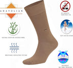 anatolian DRESS SOCKS Natural Comfortable Soft Classy - Made In TURKEY for Men Women Dress or Casual Footwear