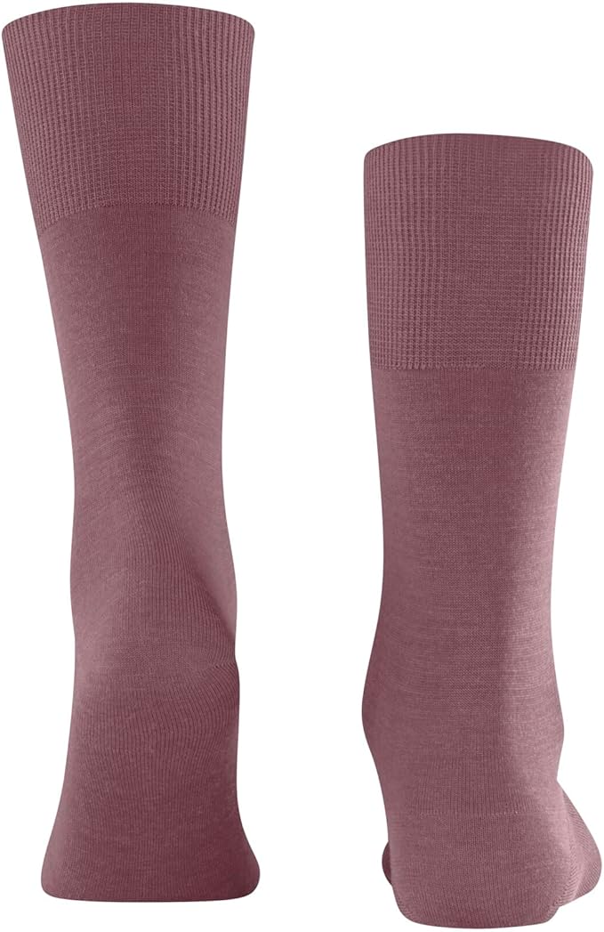 FALKE Men's Airport Dress Socks, Premium Merino Wool Cotton Blend, Sustainable Luxury, Eco-Friendly Business Casual, 1 Pair
