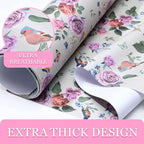 10 Sheets Drawer Liners for Dresser Scented Drawer Liners Non Adhesive Scented Paper for Fragrant Home Shelf Closet(Royal Bloom,Lively Pattern)