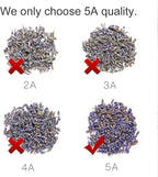 Dried Lavender Flowers for Home Fragrance Sachets Grade Dried Lavender Flowers for Tea, Baking, Lemonade, Baths, Wedding Decoration, Fresh Fragrance