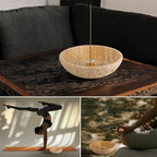 Koville Turkish Natural Travertine Incense Holder, 6" Incense Holders for Sticks, Sturdy Incense Burner Ash Catcher, Ideal for Meditation, Relaxing, Easy to Clean