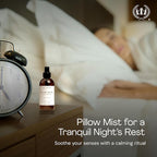Muse Apothecary Pillow Ritual - Aromatic, Calming and Relaxing Pillow Mist, Linen and Fabric Spray - Infused with Natural Aromatherapy Essential Oils - 8 oz, Fleur du Lavender