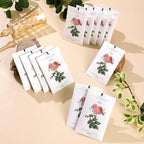 12 Pcs Rose Sachets Long Lasting Air Freshener Fragrance Potpourri Bags Odor Eliminator for Home Closet Drawer Deodorizer
