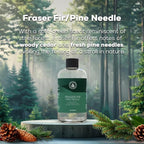 Aroma Country Fraser Fir Diffuser Oil - Luxury Essential Oils for Diffuser Refill & Air Freshener Room Spray - Long-Lasting & Natural Home Fragrance, Pine Needle Scented Oil for Diffusers (8.5 Fl. oz)