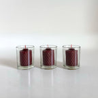 Scented Votive Candles - 15 Hour Burn Time - Candles for All Decorations - for Wedding, Birthday, Holiday & Home Decoration - Made in The USA, Case of 120, Mulberry