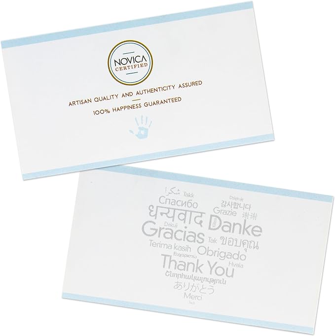 NOVICA Artisan Handmade Ceramic Incense Holder Colorful Hamsa Amulet Black Multicolor Peru 'Colorful Hamsa'