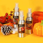 Fragrant Room Spray, Autumn, Apple Cinnamon, Pumpkin, 3 x 3.4 fl oz, Air Fresheners Odor Eliminator for Home, Bathroom, Concentrated Room Spray