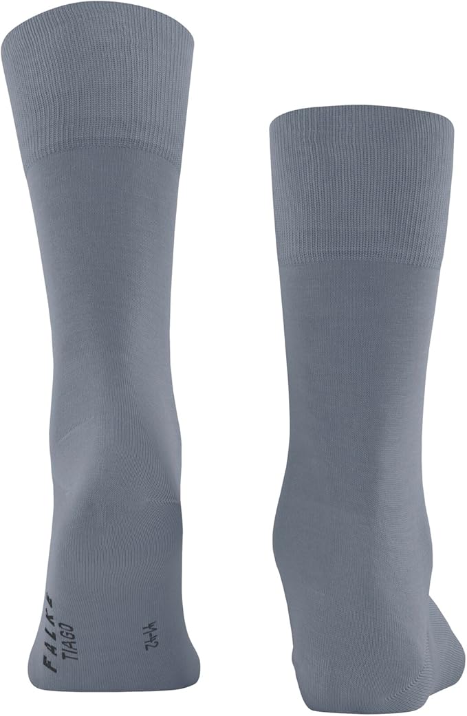 FALKE Men's Tiago Dress Socks, Sustainable Cotton, Crew, 1 Pair