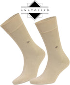 anatolian DRESS SOCKS Natural Comfortable Soft Classy - Made In TURKEY for Men Women Dress or Casual Footwear